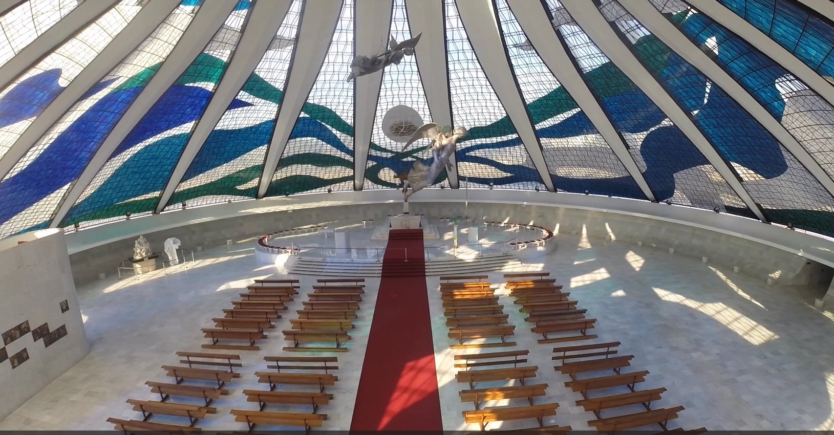 Interior da Catedral de Brasília